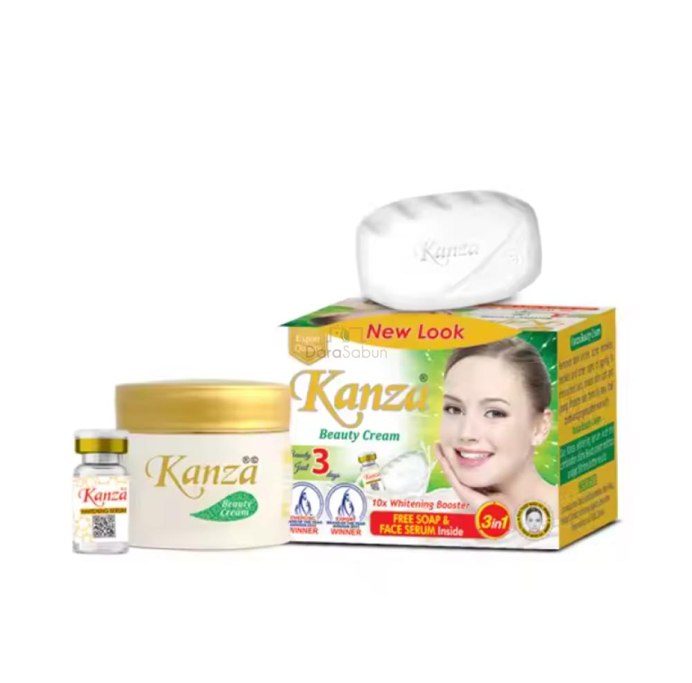 Kanza Beyazlatıcı Krem ve Sabun Seti 3 in 1 - 250.00 TL + KDV