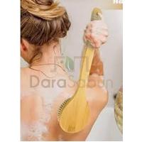 Vegan Banyo Fırçası -Tampiko Otu Uzun Saplı
